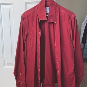 Brooks Brothers Red Button Down Shirt